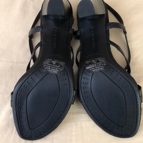 Bandolino 7 1/2 never worn black heels w box shoes - Picture 7 of 12